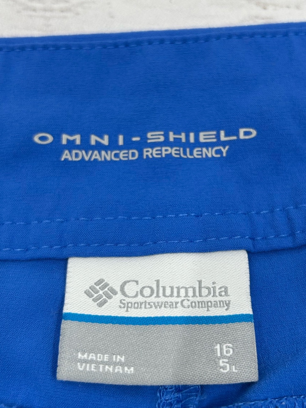NWOT Columbia Omni-Shade™ UPF 50 Anytime Outdoor 5” Zip Short w Pockets US 16 - Picture 4 of 16
